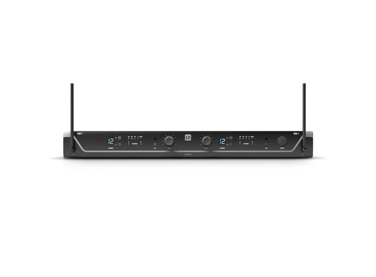 LD Systems U308 HHD 2 Dual dynamic mic 823-832/863-865MHz 