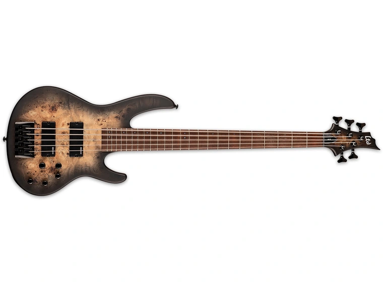 LTD D-5 Black Natural Burst Satin 