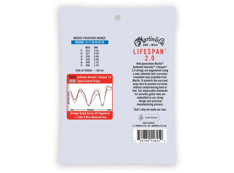 Martin Lifespan MA550T Medium (013-056) 