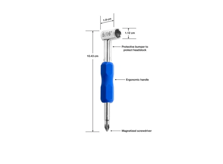 Music Nomad MN232 Truss Rod Wrench Premium 5/16" 