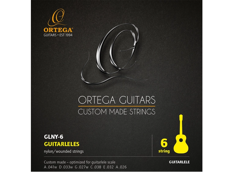 Ortega GLNY-6 Strengesett Guitarlele 