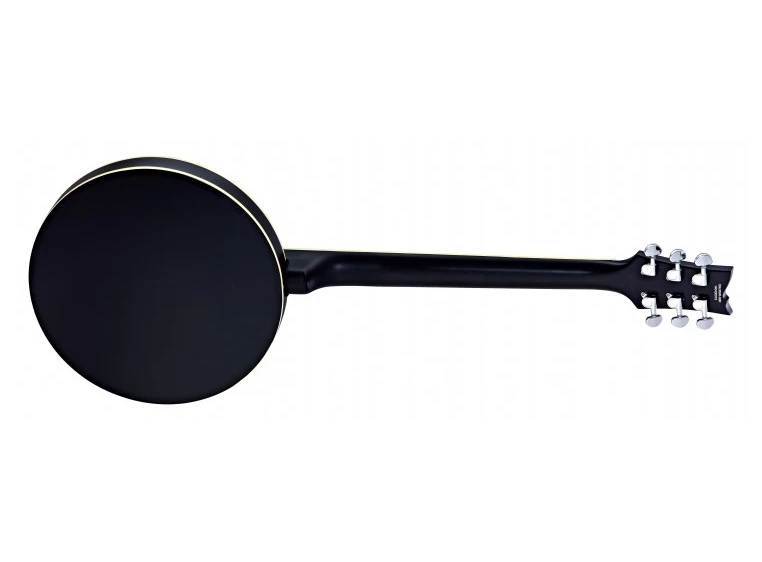 Ortega OBJE350/6-SBK 6-str. Guitar-Banjo med mik, med Gigbag 