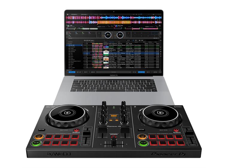 Pioneer DJ DDJ-200 DJ kontroller for Rekordbox DJ
