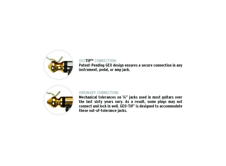 Planet Waves PW-AMSK-10 Instrumentkabel American Stage 3 m. med Kill switch 