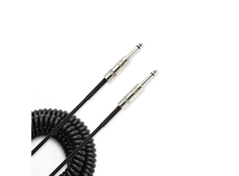 Planet Waves PW-CDG-30BK Instrumentkabel Custom Coiled 9m Black 