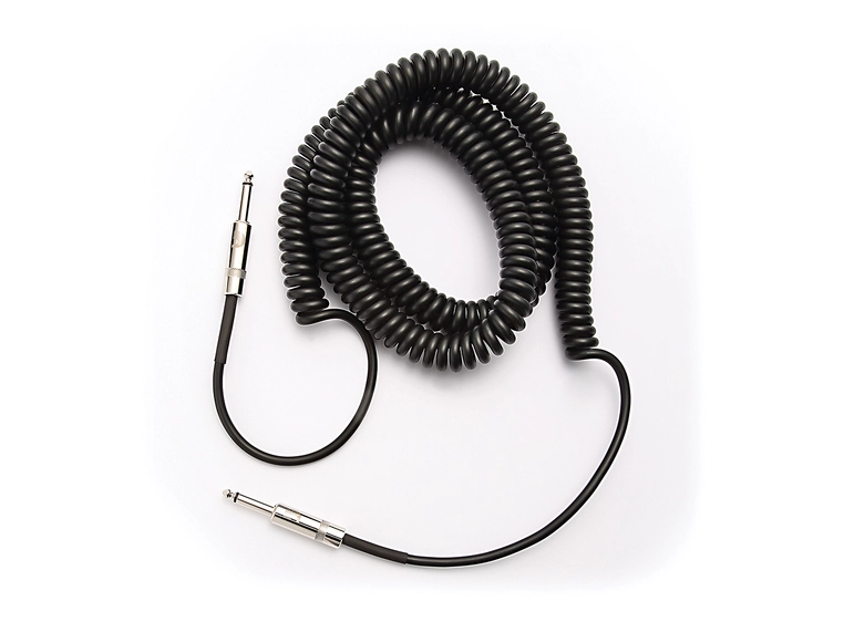 Planet Waves PW-CDG-30BK Instrumentkabel Custom Coiled 9m Black 