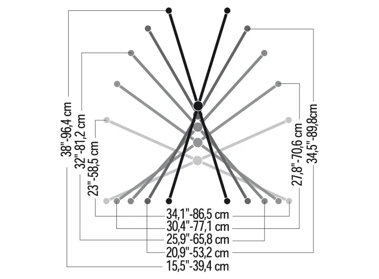 Quik Lok 746 Keyboard Stand DBL X 