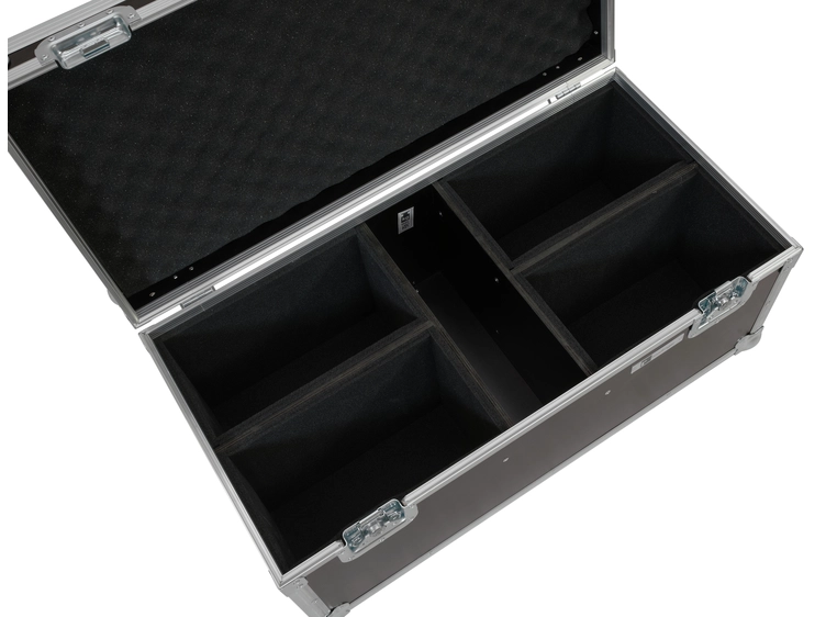 Roadinger Flightcase 4x LED CBB-2WW/CW fairlight 