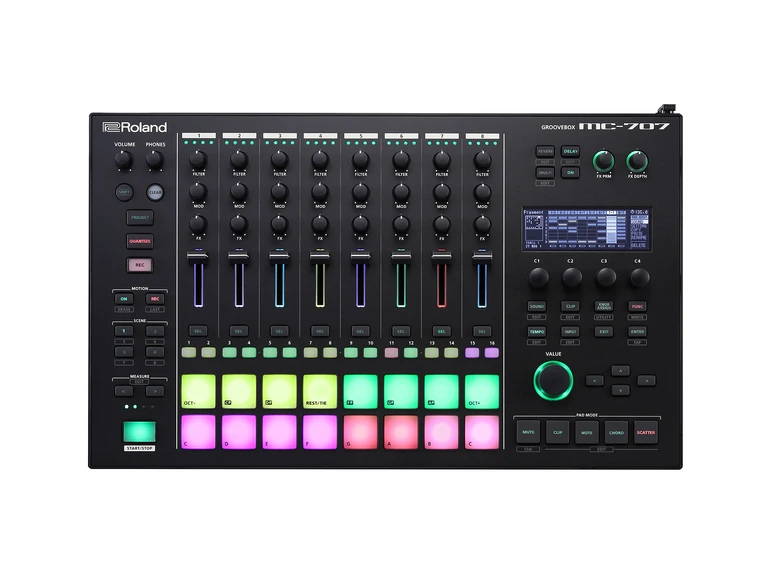 Roland MC-707 GROOVEBOX Music Workstation 