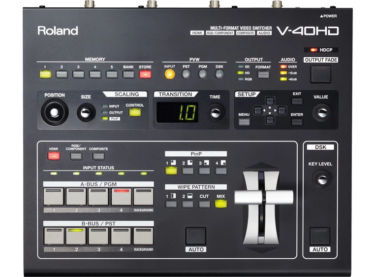 Roland V-40HD Multiformat Video Switcher 