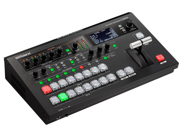 Roland V-60HD Multiformat videoswitcher 4SDI,2HDMI, ut(HDMI+SDI), MultiView 