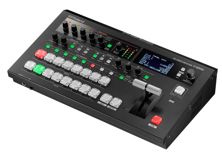 Roland V-60HD Multiformat videoswitcher 4SDI,2HDMI, ut(HDMI+SDI), MultiView 