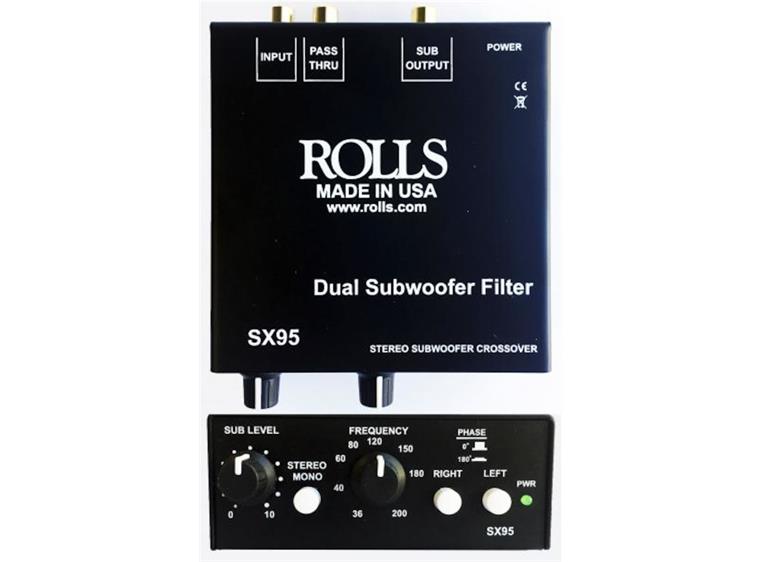 Rolls SX95 Stereo Subwoofer crossover