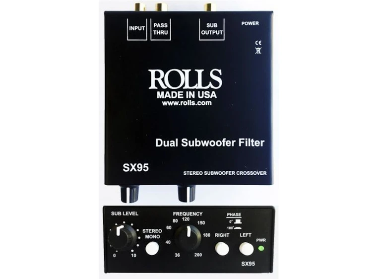 Rolls SX95 Stereo Subwoofer crossover 