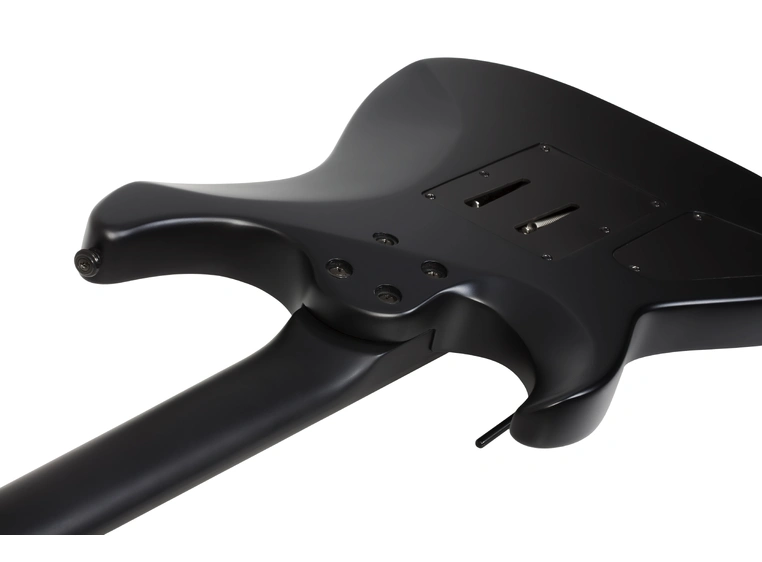 Schecter Damien-6 FR Satin Black (SBK) Satin Black 