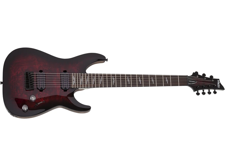 Schecter Omen Elite-7 Black Cherry Burst (BCHB) 