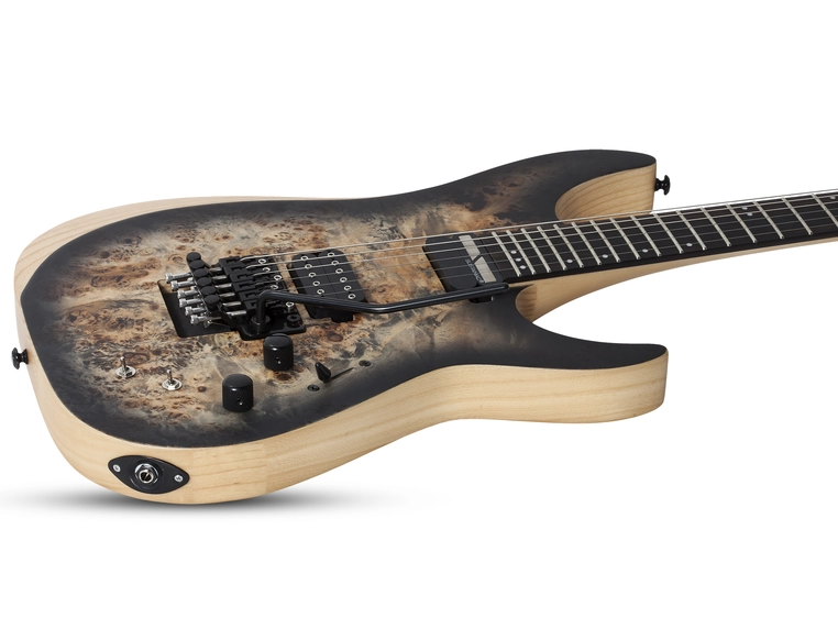 Schecter Reaper-6 FR S (SCB) Satin Charcoal Burst 