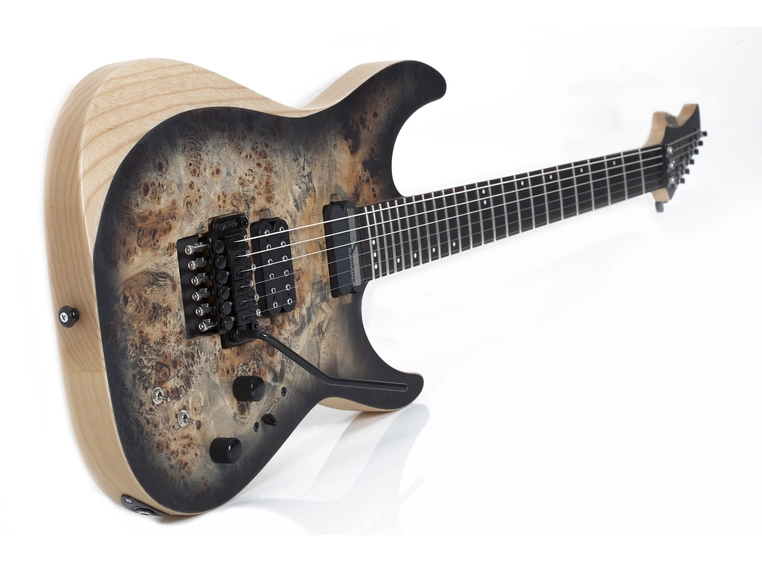 Schecter Reaper-6 FR S (SCB) Satin Charcoal Burst 
