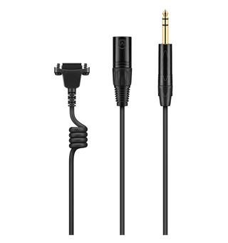 Sennheiser Headset Cable II-X3K1-GOLD Jack+XLR, rett, 2m, for HMD 300/301