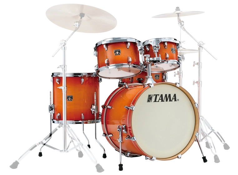 Tama CL50RS-TLB Superstar Classic MA 5-del Shell-kit, Tangerine Lacquer Burst 