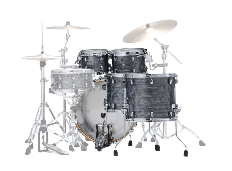 Tama WBR52RZS-CCO SC Walnut/Birch 5-shell (10,12,14,16,22) Charcoal Onyx 