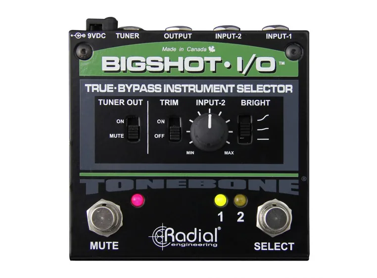 Tonebone BigShot i/o True Bypass Instrument Selector 
