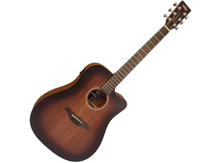 Vintage VE440WK Statesboro Dreadnought CW EQ 