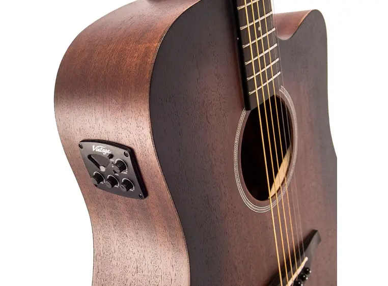 Vintage VE440WK Statesboro Dreadnought CW EQ 