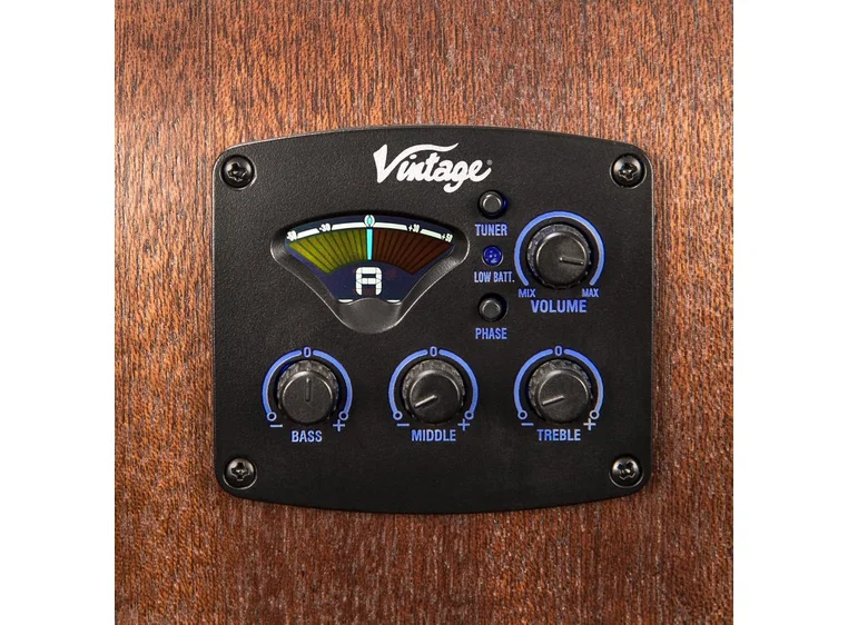 Vintage VE440WK Statesboro Dreadnought CW EQ 