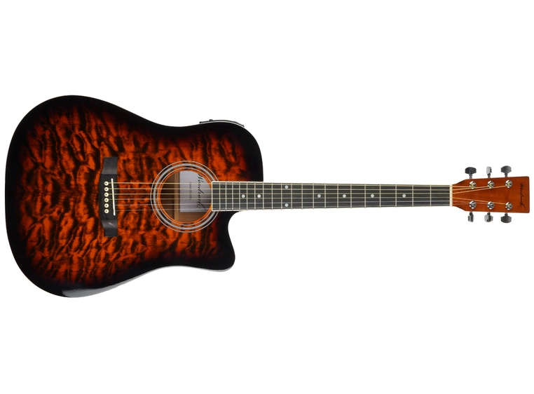 Woodrock S4132C4EQ Akustisk Gitar m/Preamp 4/4 