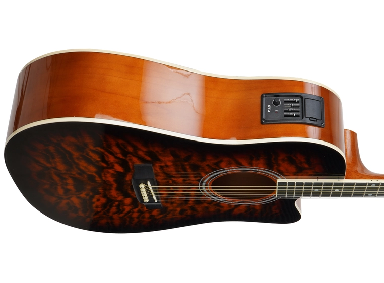 Woodrock S4132C4EQ Akustisk Gitar m/Preamp 4/4 
