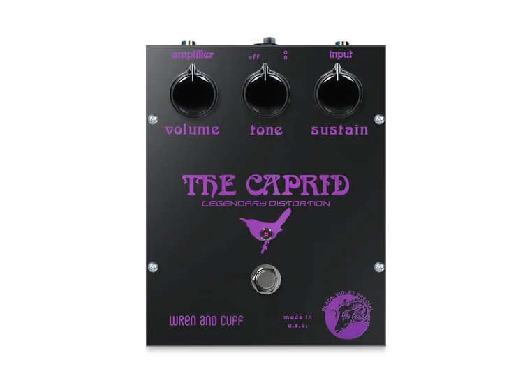 Wren and Cuff Caprid OG (Black-Violet) Fuzz 