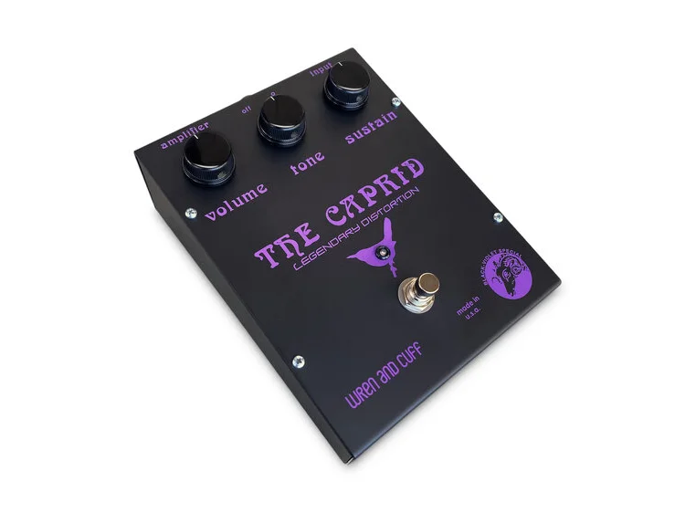 Wren and Cuff Caprid OG (Black-Violet) Fuzz 