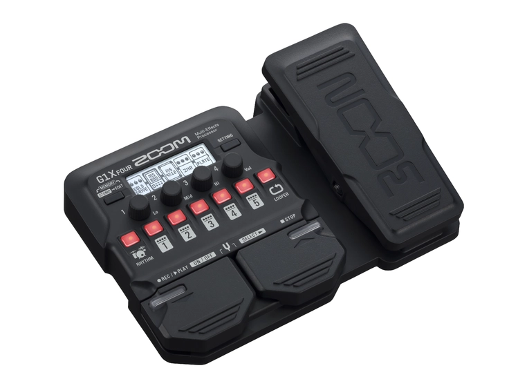 Zoom G1X Four Guitar Multi-Effects Processor 