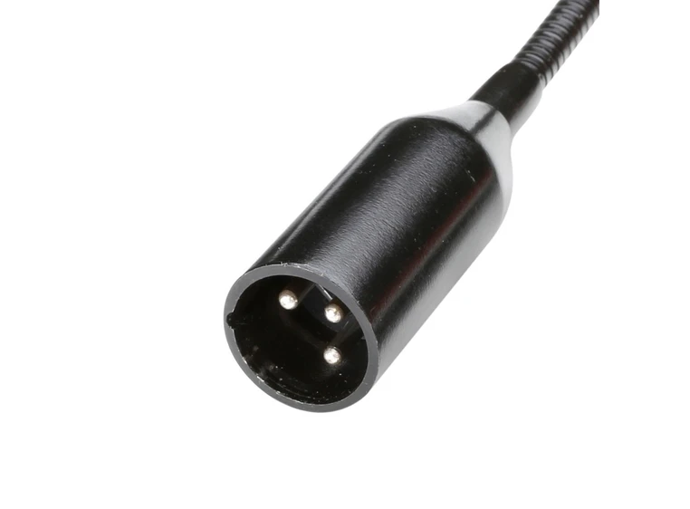 Adam Hall Stands SLED 1 ULTRA XLR 3 3-pin XLR Gooseneck Light with 4 COB LED 