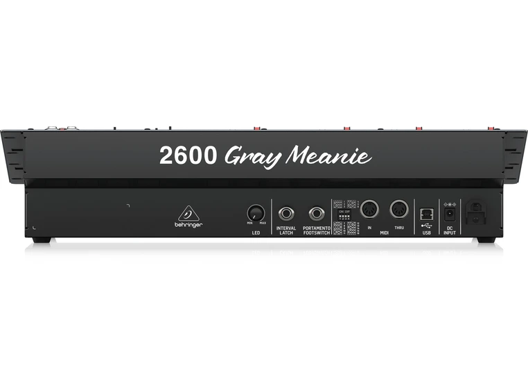 Behringer 2600 Gray Meanie analog synthesizer 