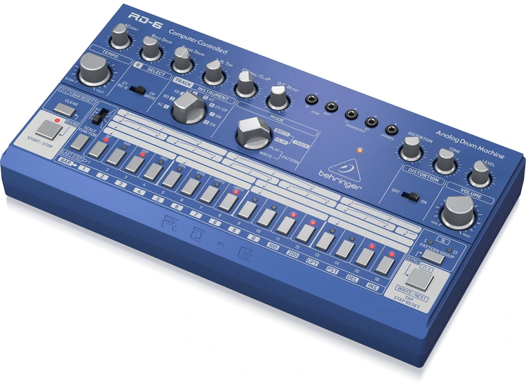 Behringer RD-6-BU klassisk analog trommemaskin 