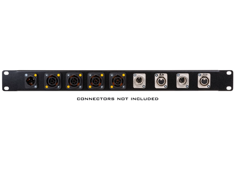 Briteq RP 1U Rackpanel For 4 x TRUE1 F og 5 x D-size 