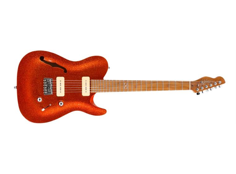 Chapman guitars ML3 Semi Hollow Pro Trad Burnt Orange Sparkle