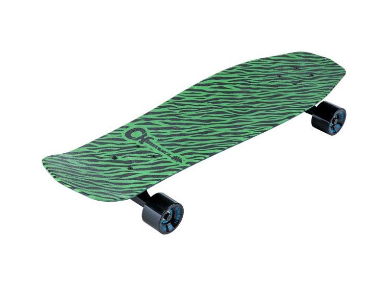 Charvel Neon Green Bengal skateboard fra Alumanati