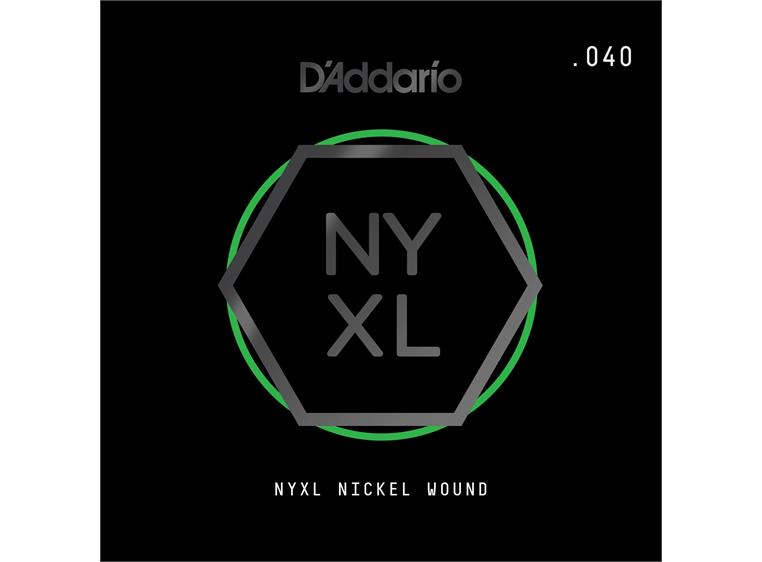D'Addario NYNW040 gitarstreng NYXL Nickel Wound 040