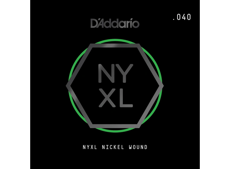 D'Addario NYNW040 gitarstreng NYXL Nickel Wound 040 