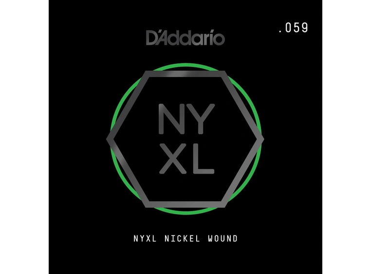 D'Addario NYNW059 gitarstreng NYXL Nickel Wound 059 