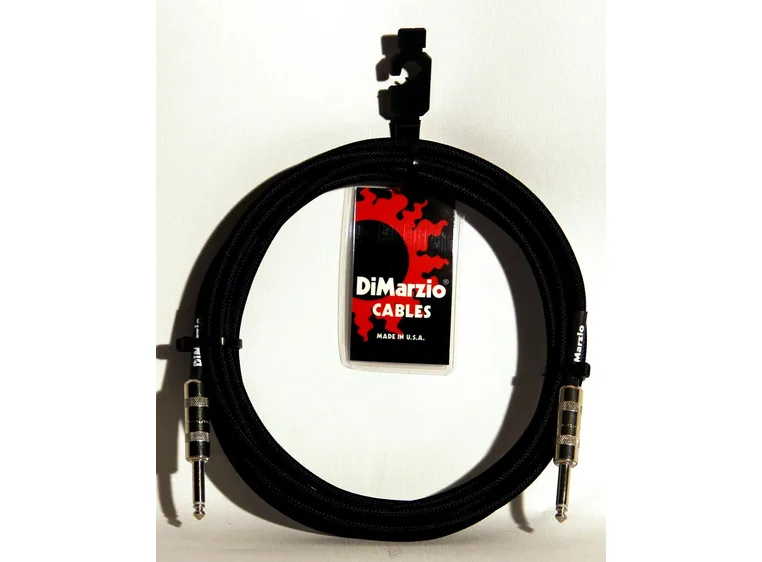 Dimarzio EP1718SSBK Instrumentkabel Braided 5,4 m. Black 