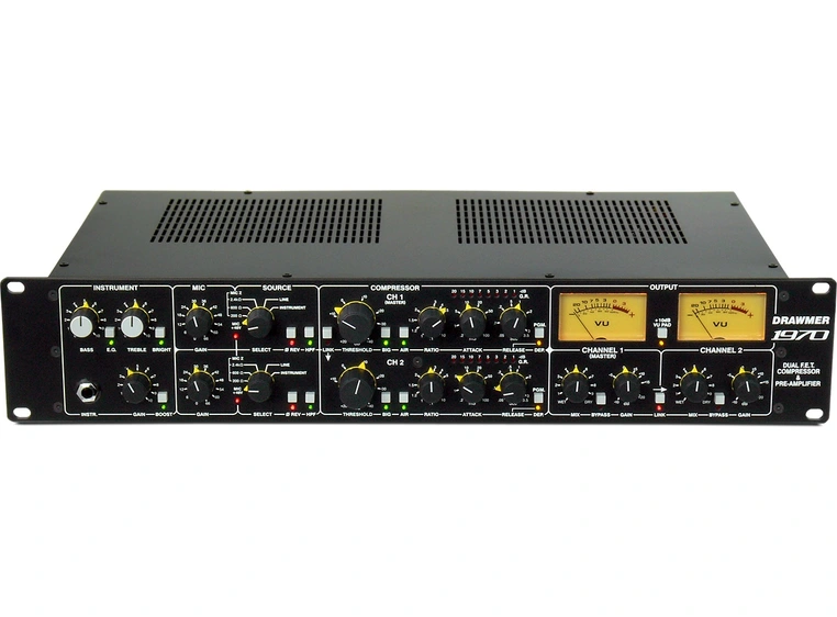 Drawmer 1970 Dual FET Compressor and Preamplifier 