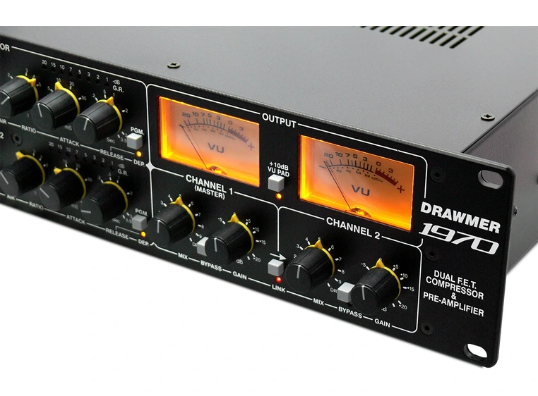 Drawmer 1970 Dual FET Compressor and Preamplifier 