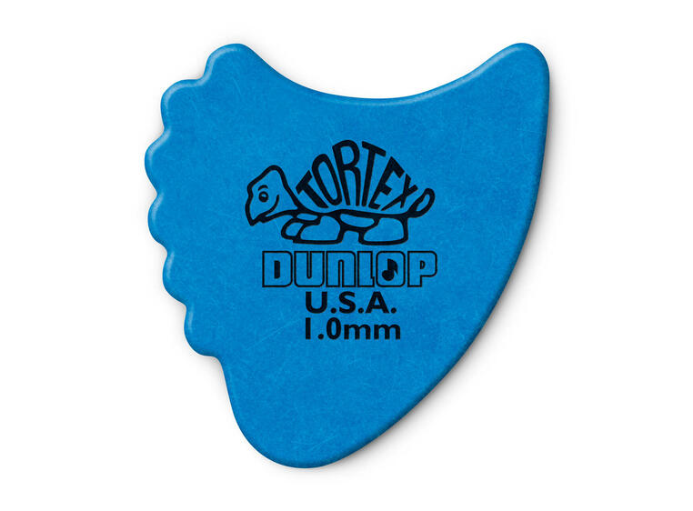 Dunlop 414R1.0 Tortex Fin 72-pakning