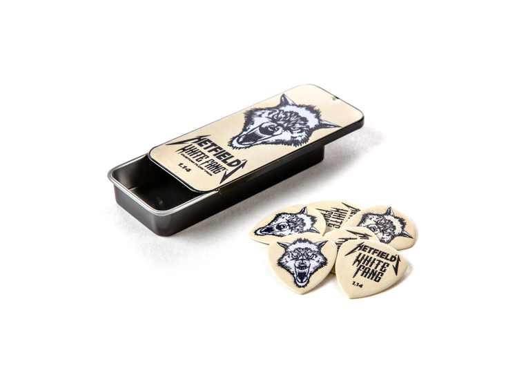 Dunlop PH122T1.14 White Fang Pick Tin 