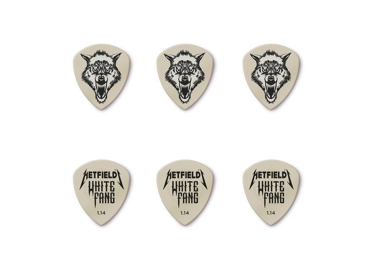 Dunlop PH122T1.14 White Fang Pick Tin 