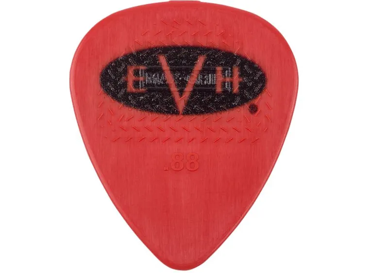 EVH Signature Picks, Red/Black, 0.88 mm, 6 Pack 